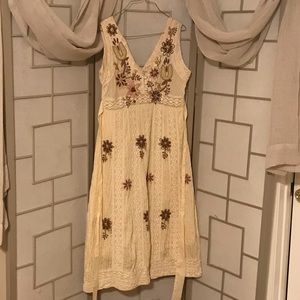 JOYSTICK SUMMER EMBROIDERED DRESS